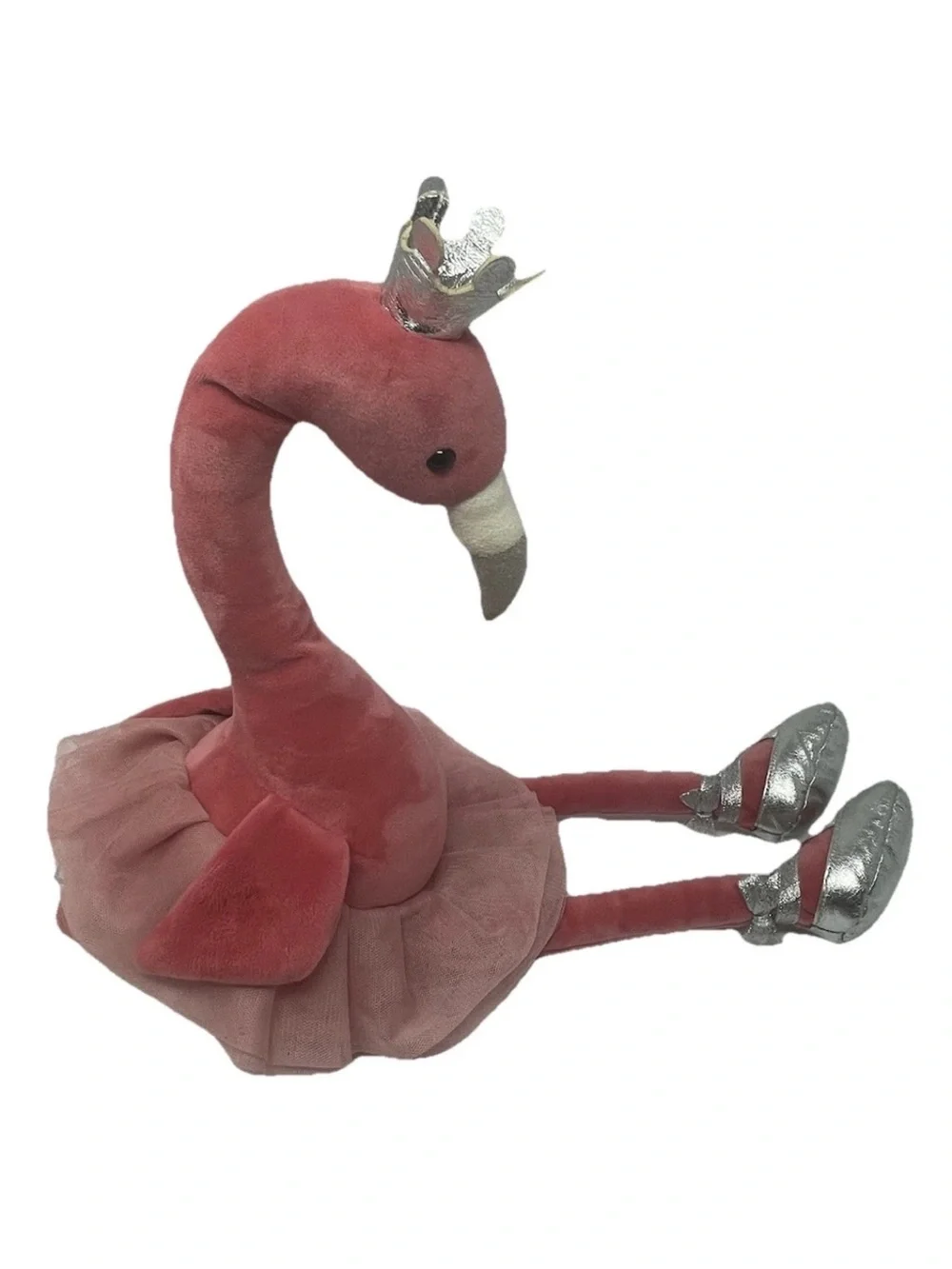 Jellycat Ballerina Flamingo Plush Large Crown Tutu NWT w/ Tags